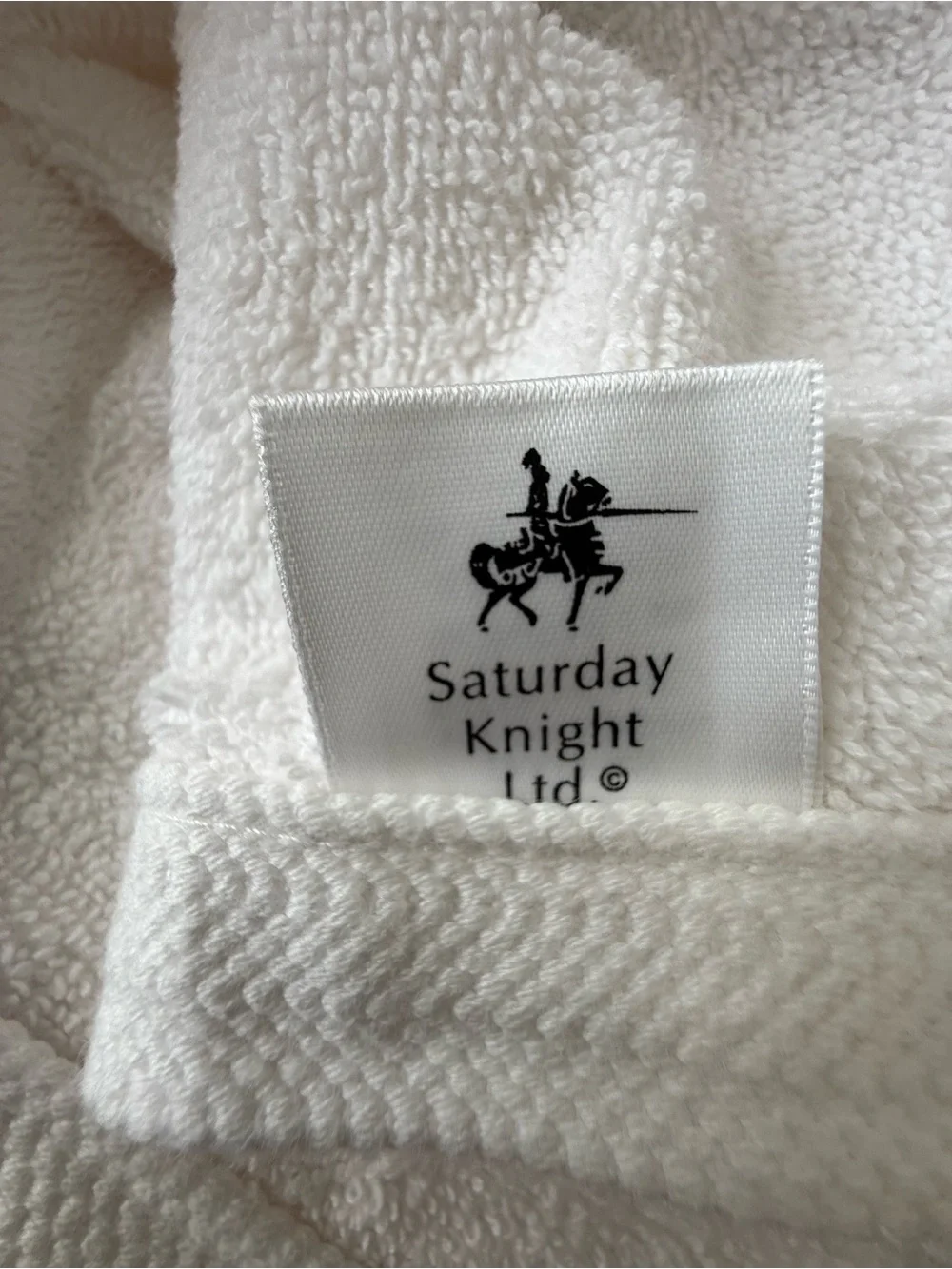 Vintage Saturday Knight Heart Floral Embroidered Bath Towel Cottagecore